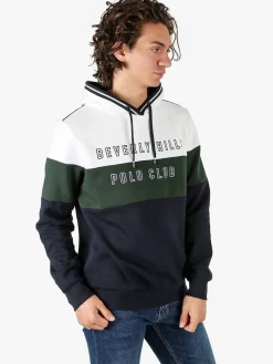Polo Club Felpa da uomo con cappuccio - blu scuro