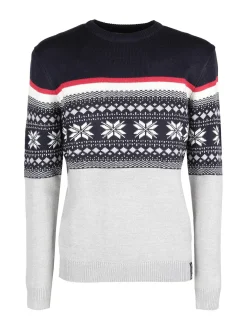 Polo Club Maglione girocollo da uomo con stampe