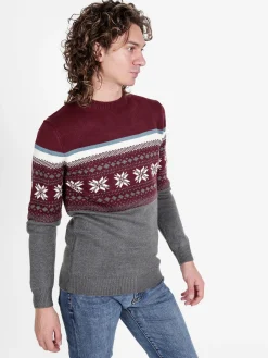 Polo Club Maglione girocollo da uomo con stampe
