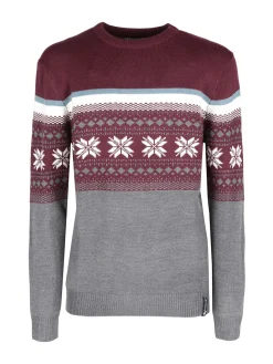 Polo Club Maglione girocollo da uomo con stampe