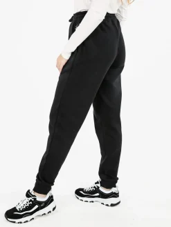 Polo Club Pantaloni sportivi da donna felpati con coulisse - nero