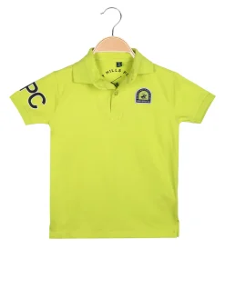 Polo Club Polo da bambino a manica corta con logo