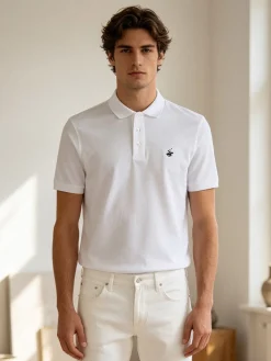 Polo Club Polo da uomo in cotone a maniche corte