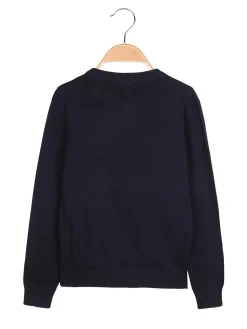 Polo Club Pullover da bambino girocollo in maglia