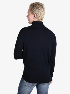 Polo Club Pullover da uomo mezza zip in maglia