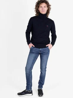 Polo Club Pullover dolcevita in maglia da uomo