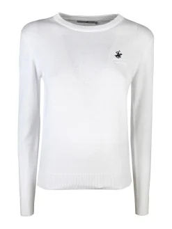 Polo Club Pullover girocollo da donna in cotone