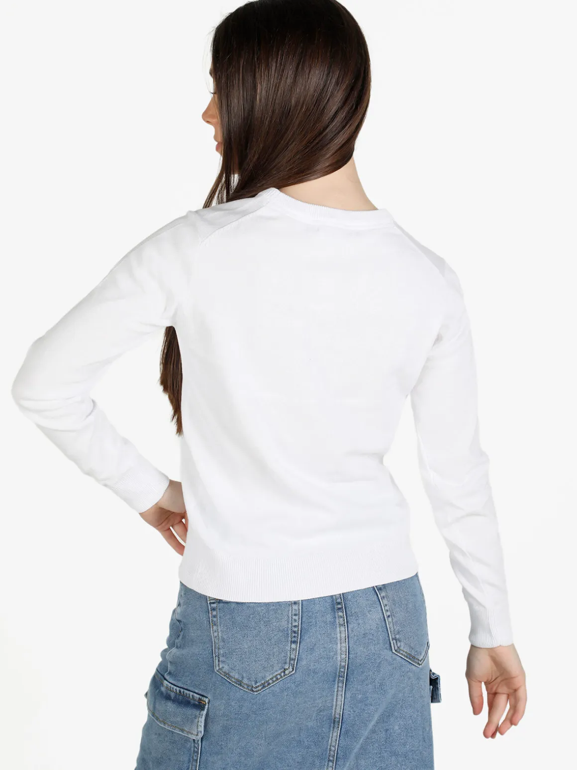 Polo Club Pullover girocollo da donna in cotone