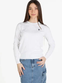 Polo Club Pullover girocollo da donna in cotone
