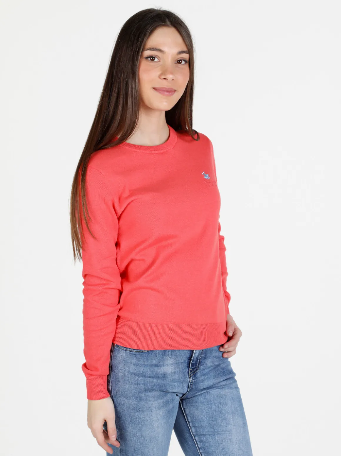 Polo Club Pullover girocollo da donna in cotone