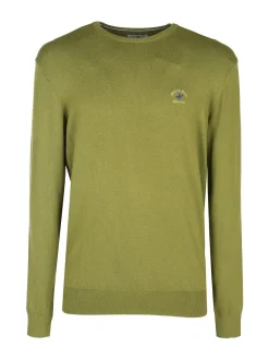 Polo Club Pullover girocollo da uomo in maglia