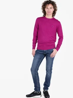 Polo Club Pullover girocollo da uomo in maglia