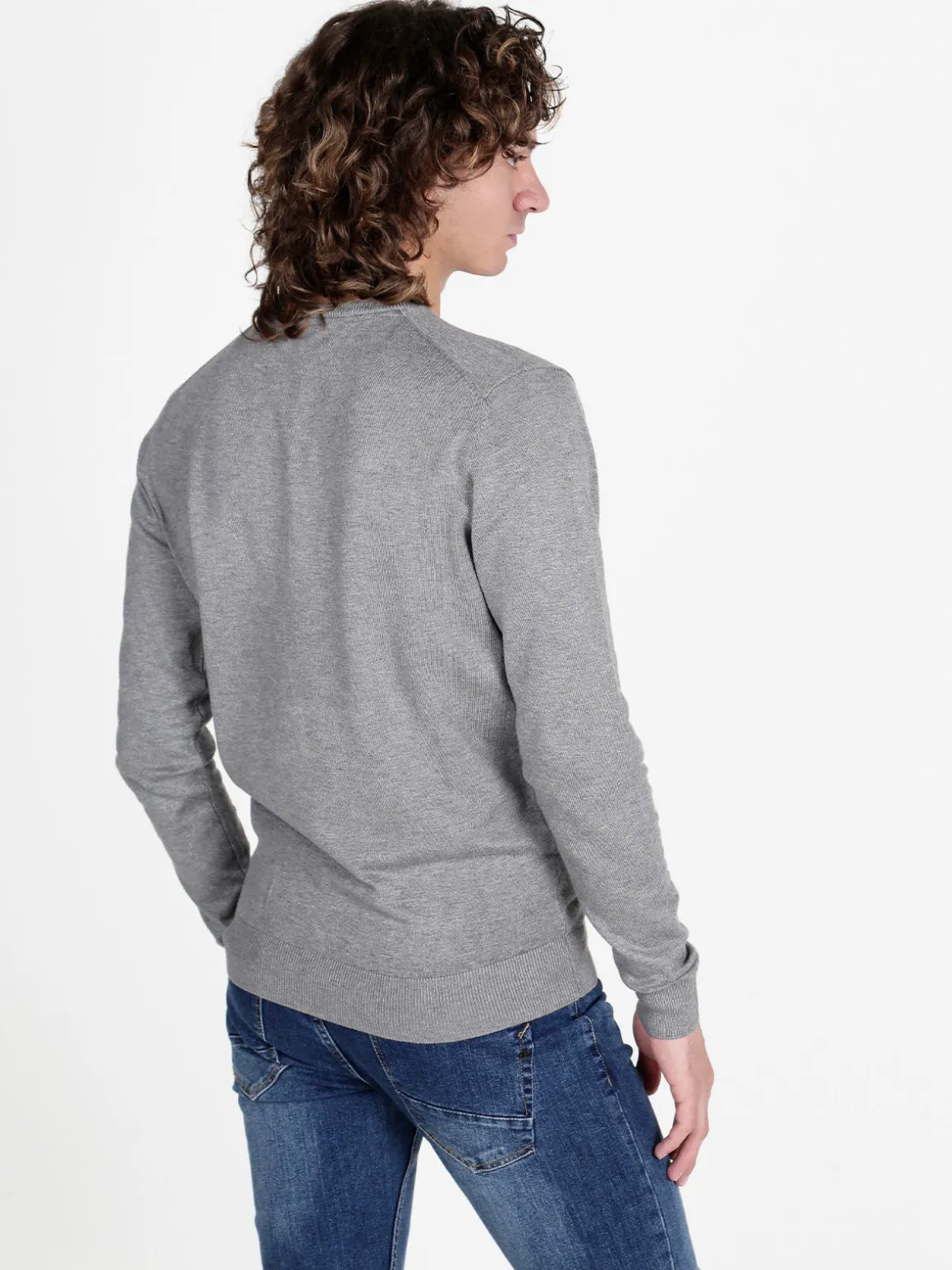Polo Club Pullover girocollo da uomo in maglia