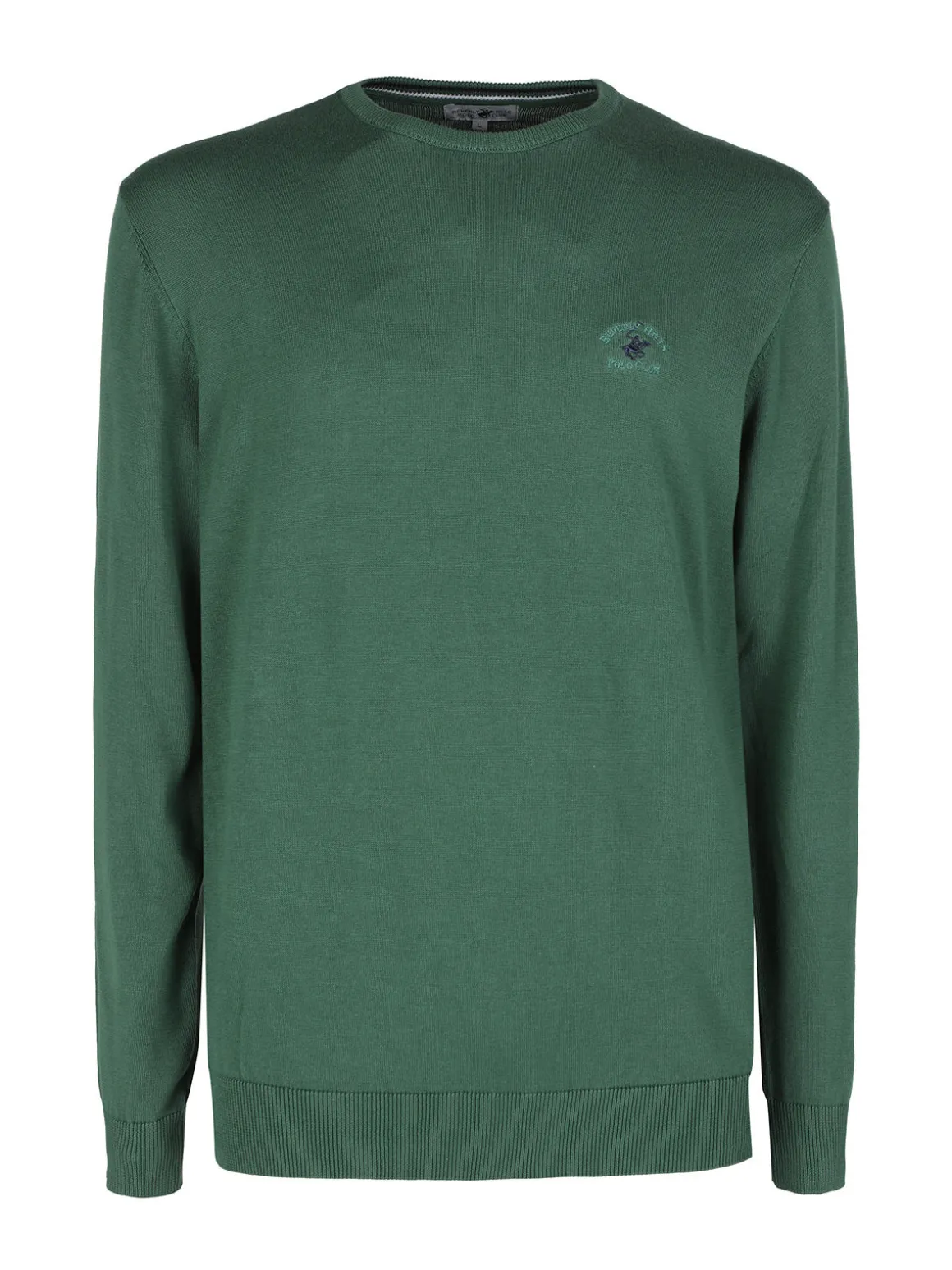 Polo Club Pullover girocollo da uomo in cotone