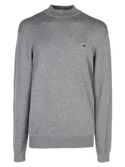 Polo Club Pullover in maglia da uomo con collo a lupetto
