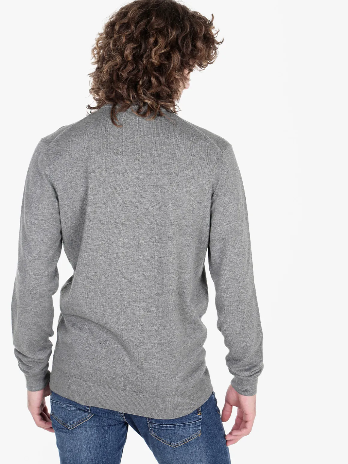 Polo Club Pullover in maglia da uomo con collo a lupetto