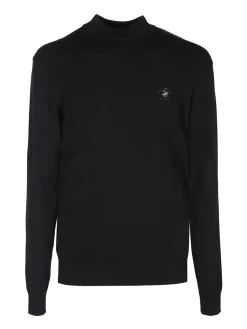 Polo Club Pullover in maglia da uomo con collo a lupetto