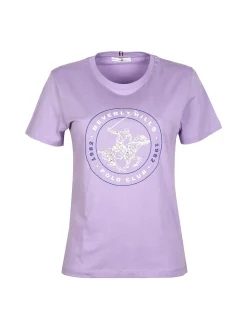 Polo Club T-shirt donna con stampa logo