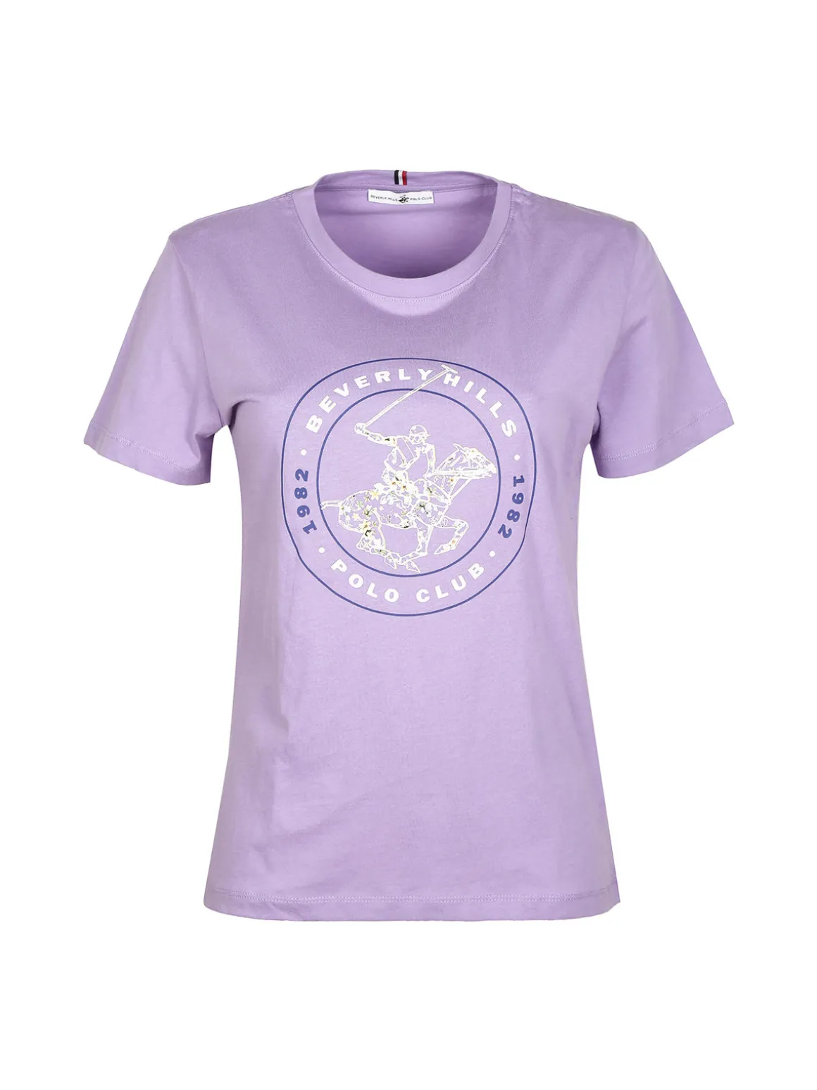 Polo Club T-shirt donna con stampa logo