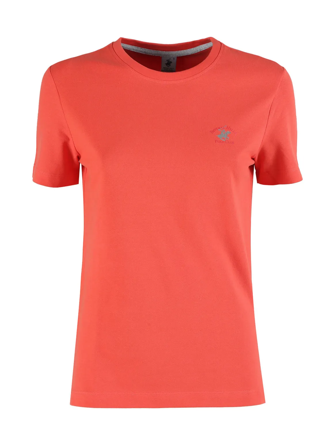 Polo Club T-shirt girocollo da donna in cotone