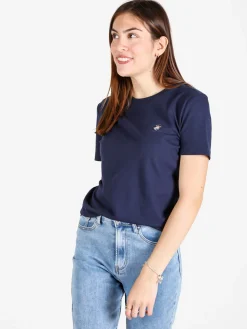 Polo Club T-shirt girocollo da donna in cotone