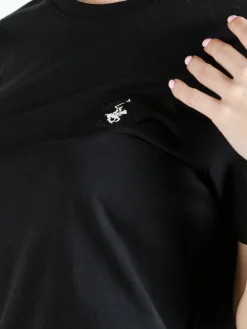 Polo Club T-shirt girocollo da donna in cotone