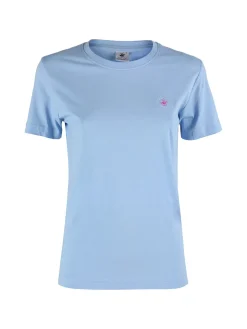 Polo Club T-shirt girocollo da donna in cotone