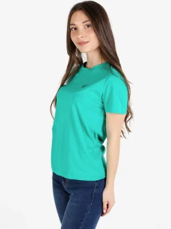 Polo Club T-shirt girocollo da donna in cotone