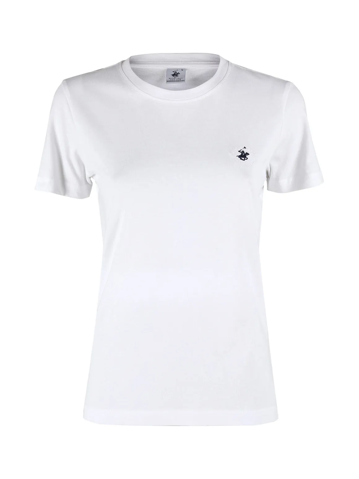 Polo Club T-shirt girocollo da donna in cotone