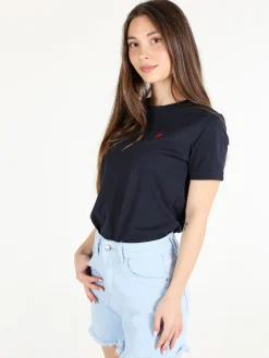 Polo Club T-shirt girocollo da donna in cotone