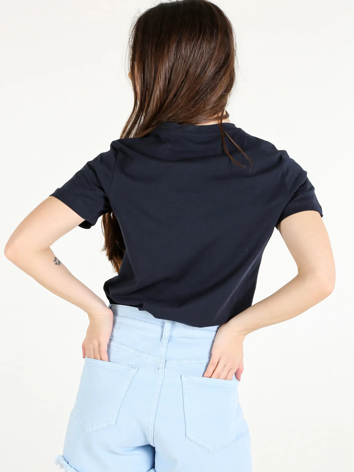 Polo Club T-shirt girocollo da donna in cotone