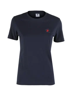 Polo Club T-shirt girocollo da donna in cotone