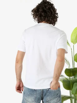 Polo Club T-shirt girocollo da uomo in cotone - bianco