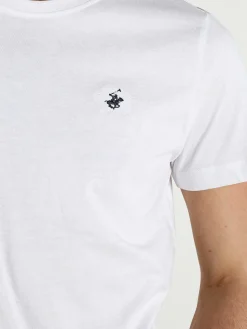 Polo Club T-shirt girocollo da uomo in cotone