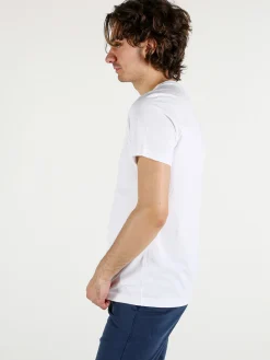 Polo Club T-shirt girocollo da uomo in cotone