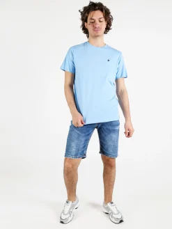 Polo Club T-shirt girocollo da uomo in cotone