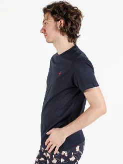 Polo Club T-shirt girocollo da uomo in cotone