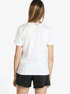 Polo Club T-shirt manica corta donna con stampa