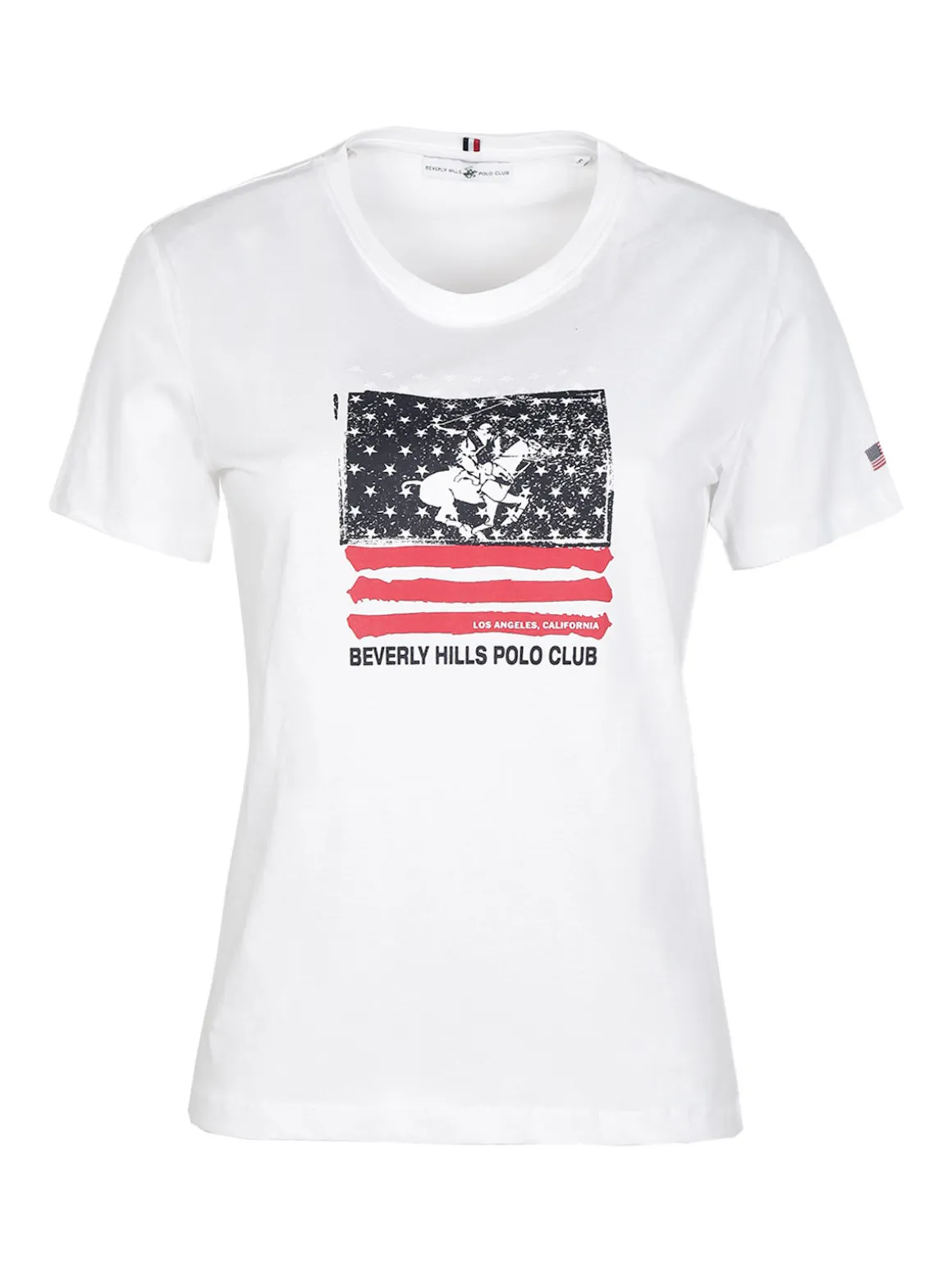 Polo Club T-shirt manica corta donna con stampa
