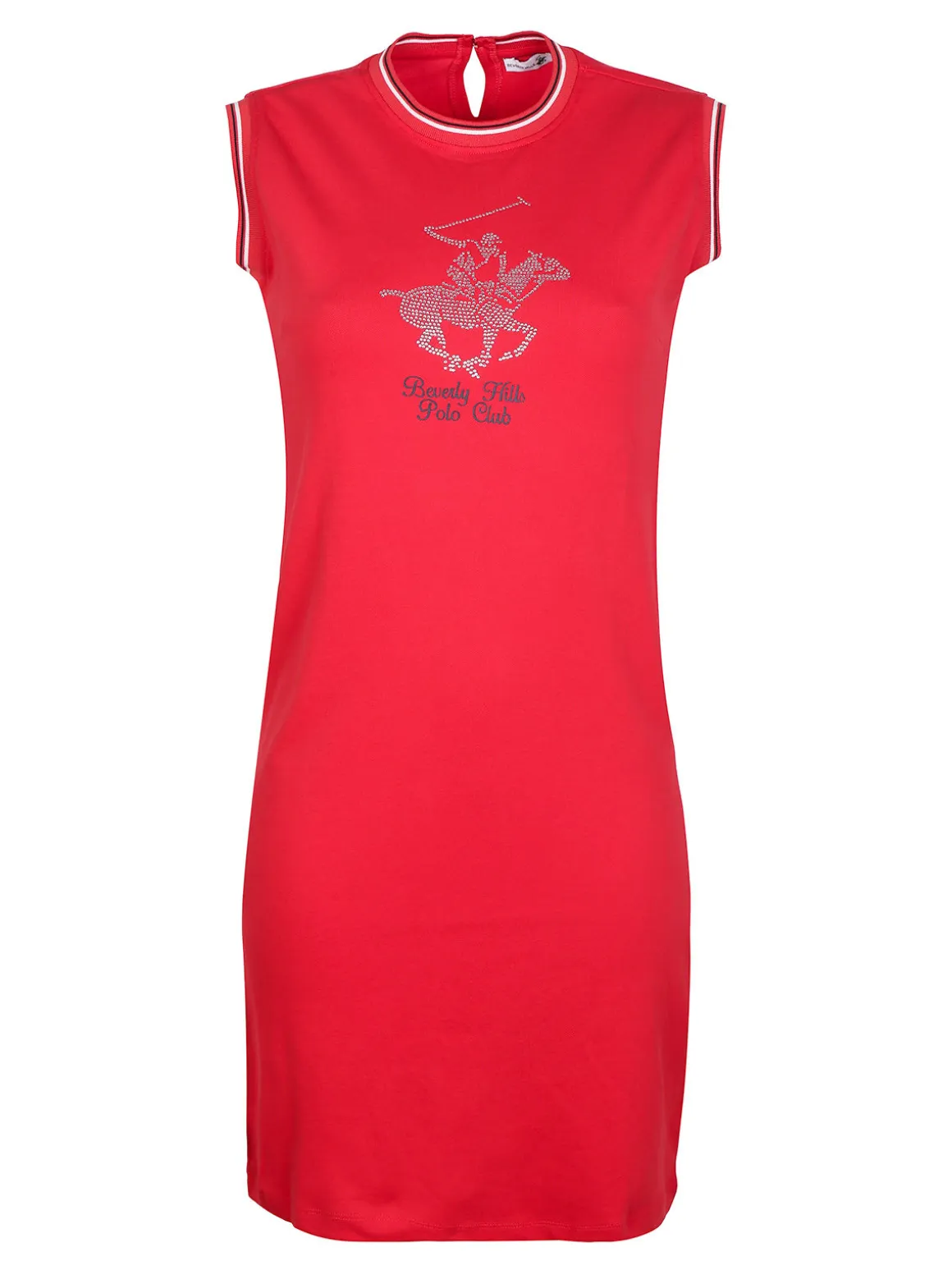 Polo Club Vestito donna smanicato in cotone