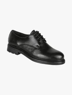 Posch Francesine donna stringate in pelle - nero