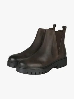 Posch Stivaletti donna chunky in pelle - moro