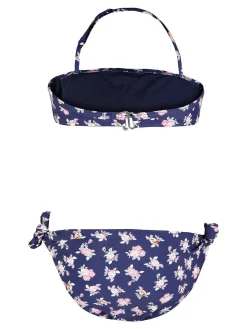 Power Flower Bikini bambina fiorato a fascia
