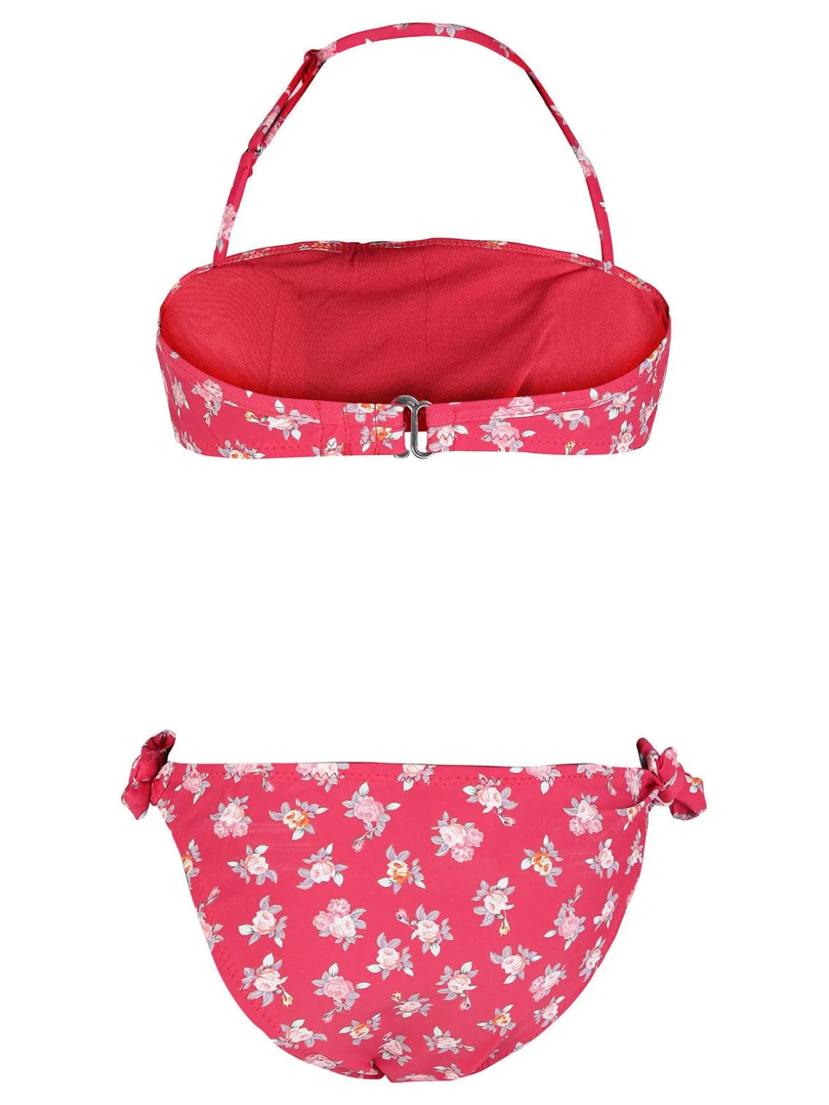 Power Flower Bikini bambina fiorato a fascia