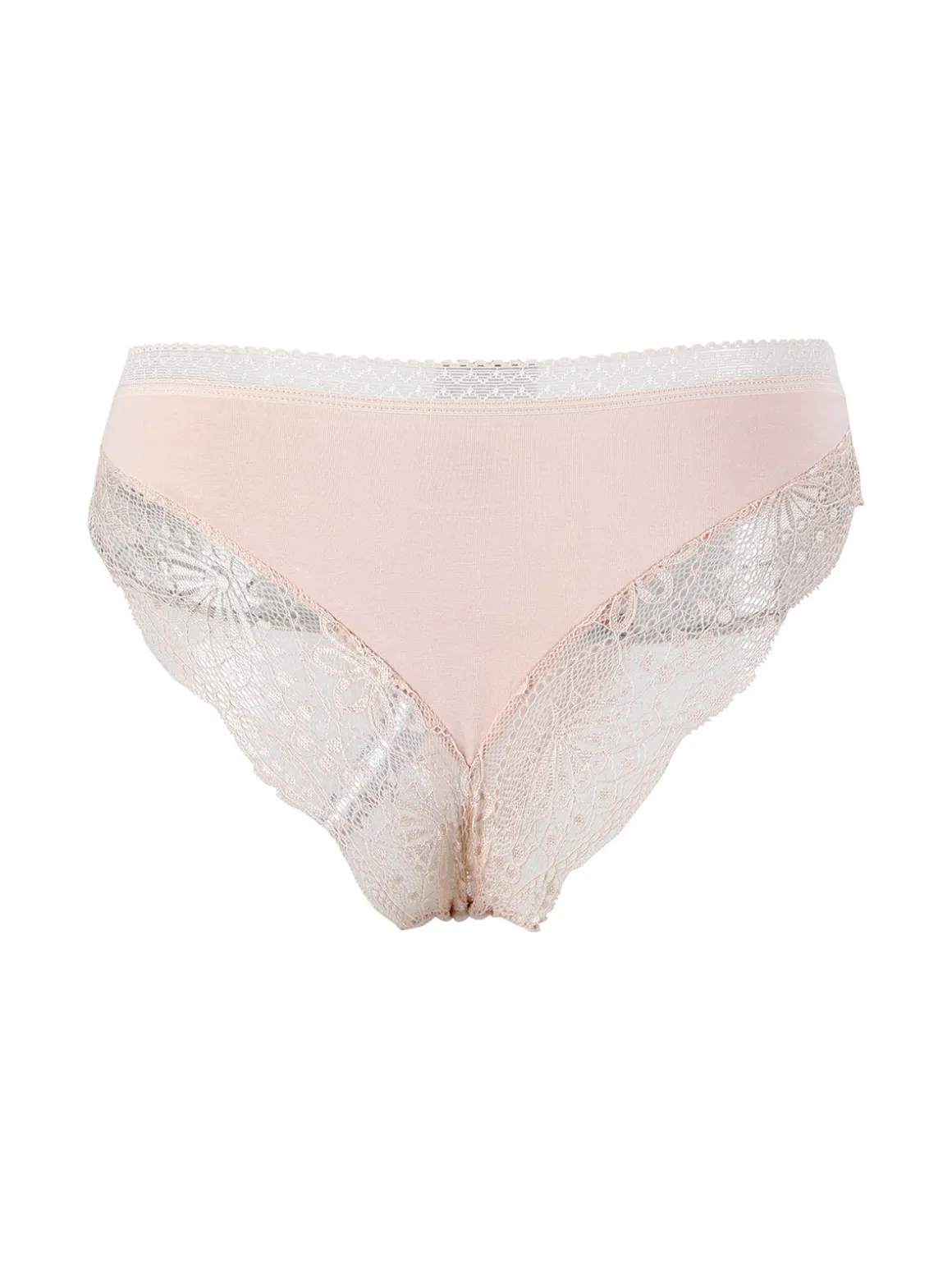 Power Flower Slip donna con pizzo dietro - nudo