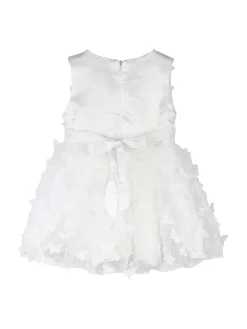 Pretty Baby Abito da cerimonia per neonate in tulle con fiocco per capelli