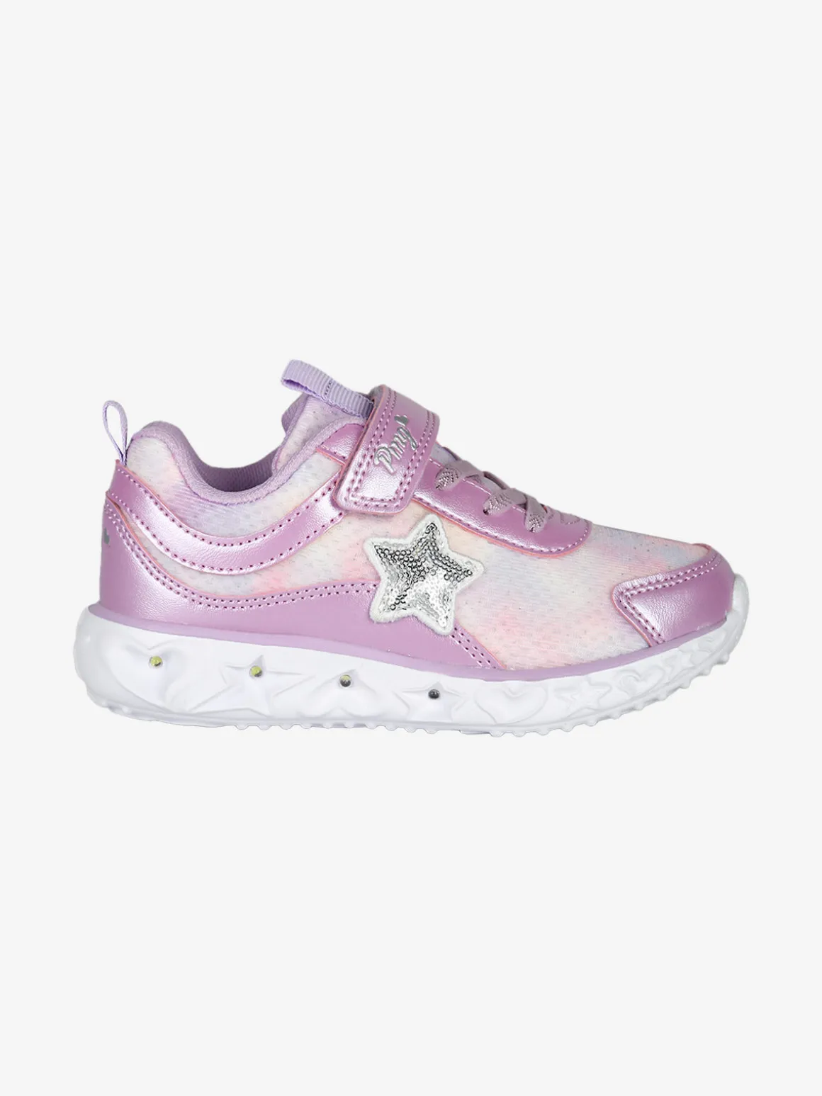 Primigi Sneakers da bambina con luci e cinturino a strappo