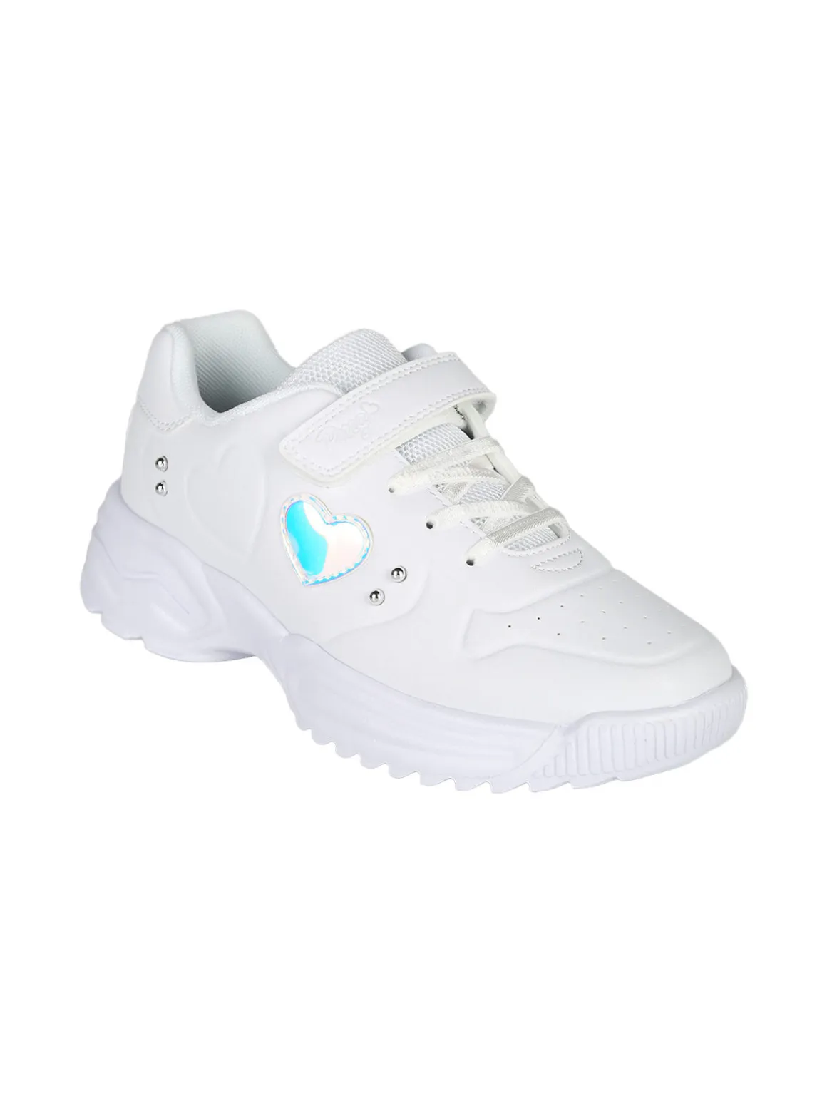 Primigi Sneakers da ragazza con cinturino a strappo e suola alta