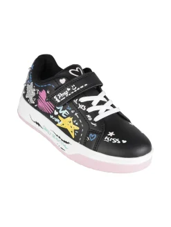 Primigi Sneakers da ragazza con stampe disegni e cinturino a strappo