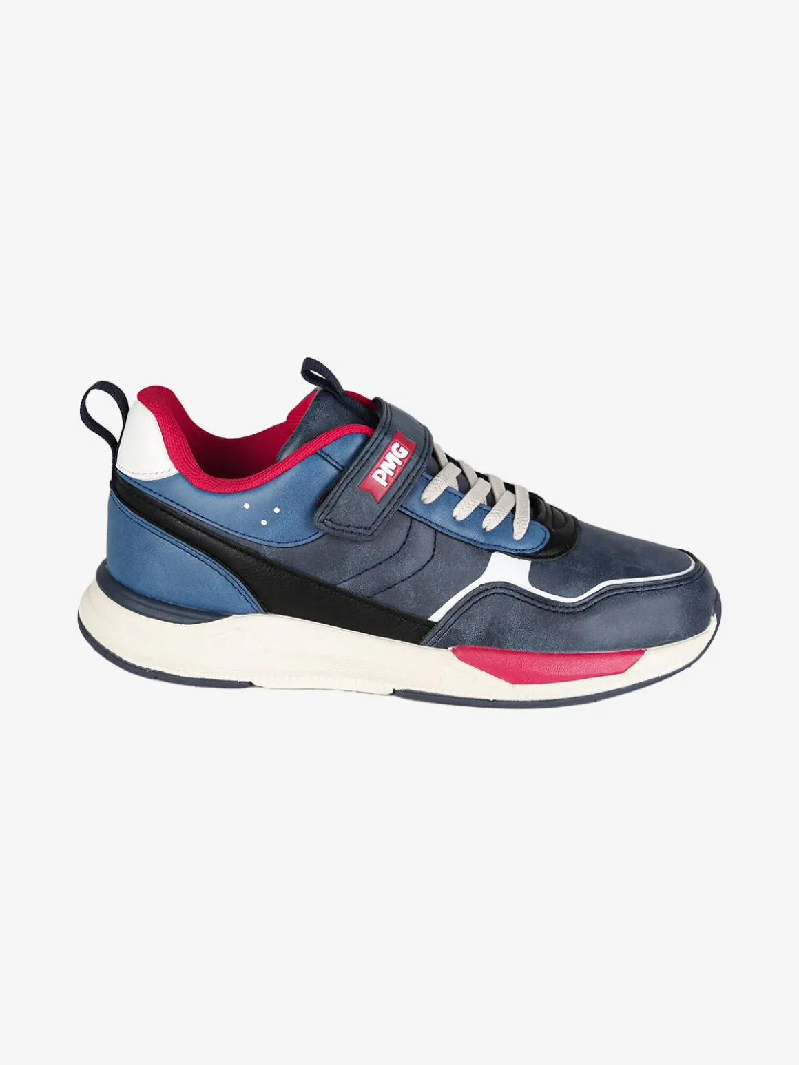 Primigi Sneakers da ragazzo con cinturino a strappo e lacci elastici
